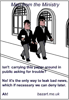 Government leaks cartoon